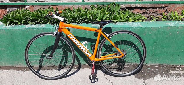 Шоссейный велосипед merida карбон вилка