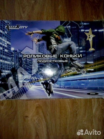 Подростковые роликовые коньки