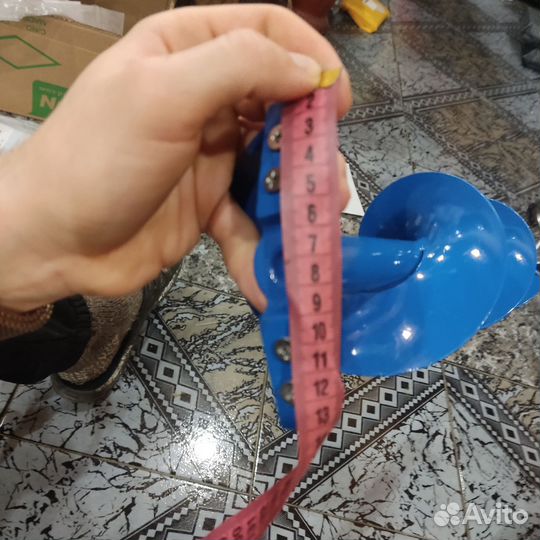 Ледобур бур 130 с сумкой новый