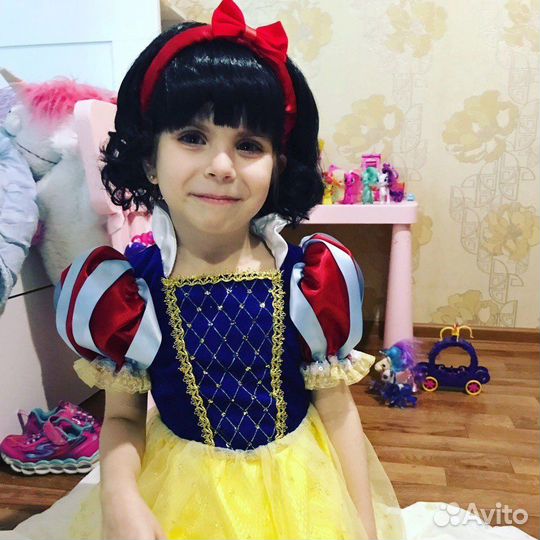 Парик белоснежки