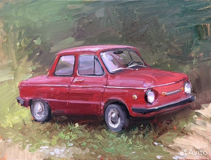 Картины с автомобилями ретро авто