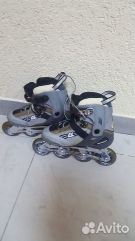 Новые роликовые коньки 36р