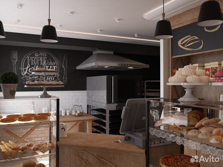 Пекарня – кофейня под ключ