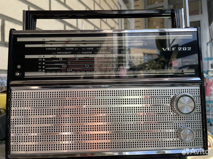 Радиоприемник VEF 202 с блютуз и FM