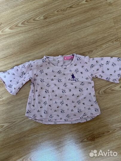 Детские вещи пакетом 68 74 на девочку