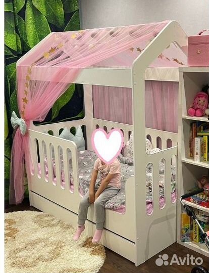 Балдахин для кроватки-домика и вигвама