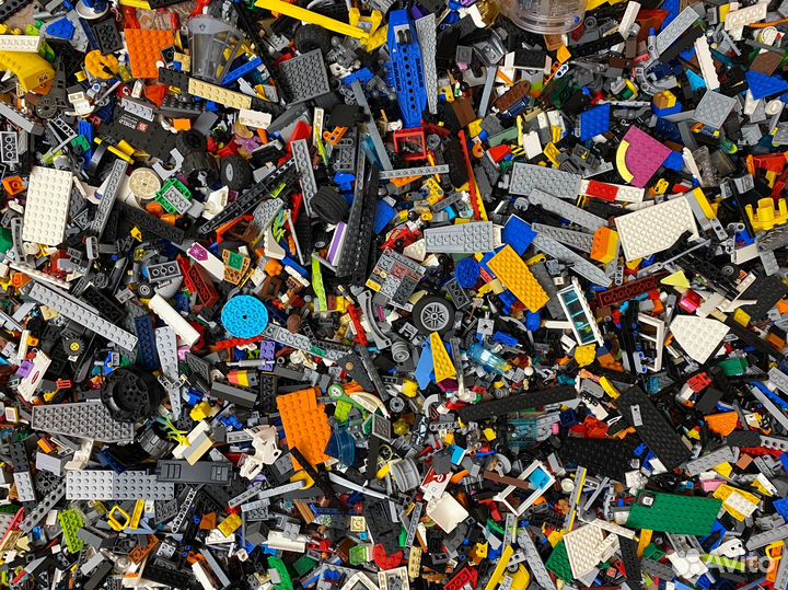 Lego россыпью 6.4 кг