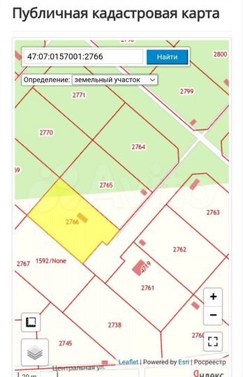 Участок 9,6 сот. (СНТ, ДНП)