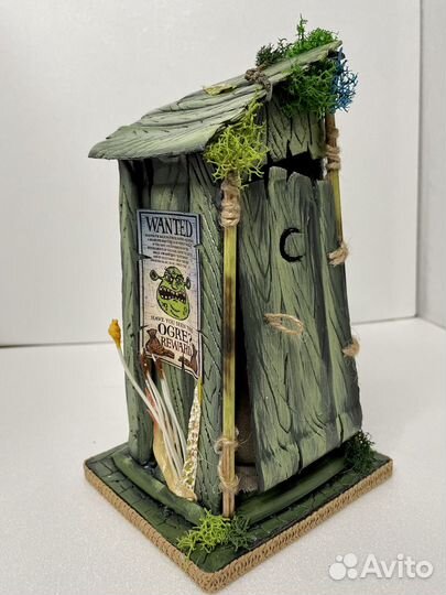 Копилка, бокс для подарков Туалет Шрека