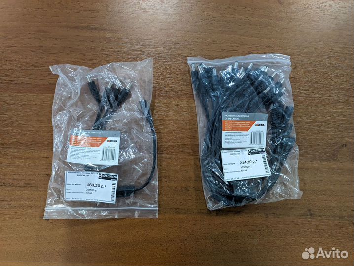 Разветвитель питания 1x4, 1x5