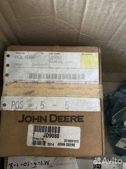 Джон Дир JD9080 подшипник полуоси Грейдер 672G