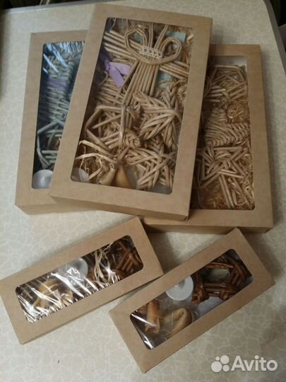 Игрушки-сувениры декор из эколозы