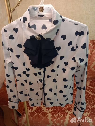 Блузка для девочки 122 128