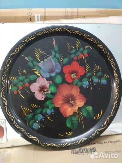 Поднос жостово СССР