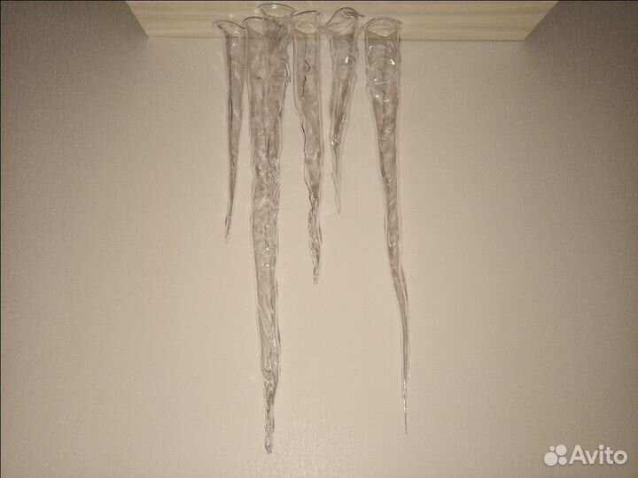 Декоративные сосульки из акрила
