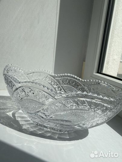 Ваза хрустальная СССР