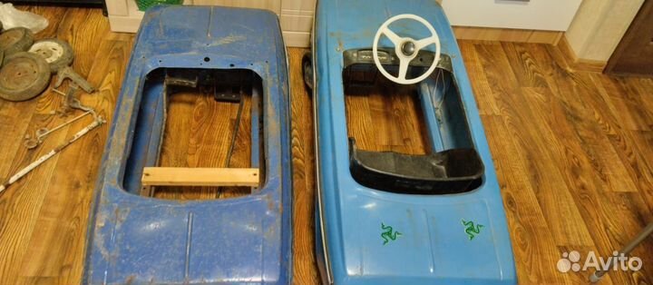 Педальный москвич СССР азлк игрушки СССР