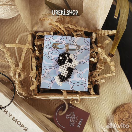 Рыбка Кои из бисера