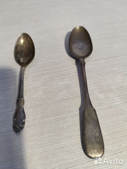 Ложка серебро 84