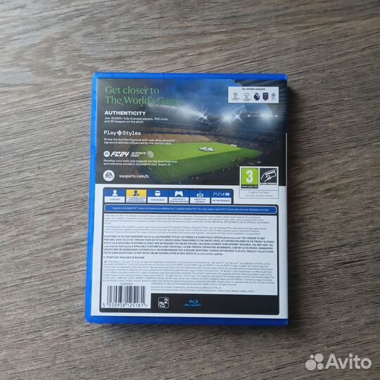 Диск FIFA 24 PS4