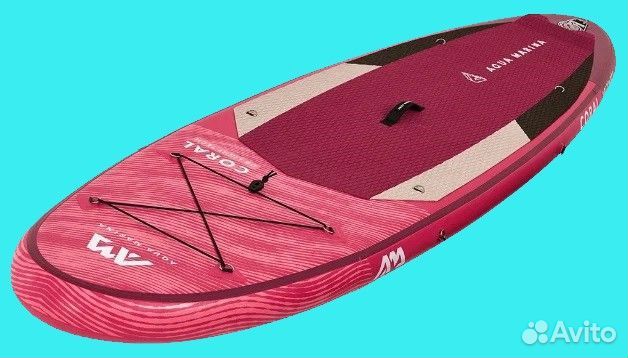 SUP-доска надувная с веслом aqua marina coral 10'2