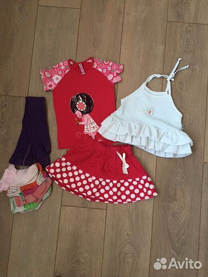 Детские вещи пакетом для девочек 86-104 р-р