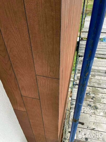 Фасадные деревянные панели