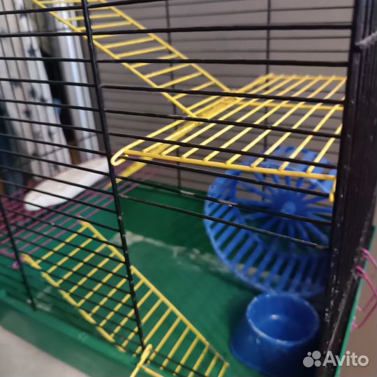 Клетка для сирийского хомяка