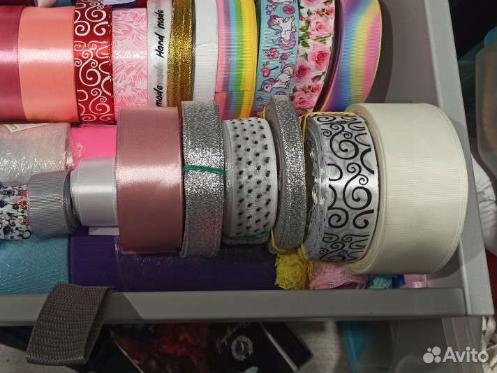 Лента репс,атлас,декор,фатин,кружево,стразы