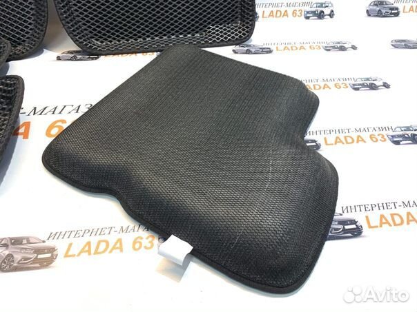 Ковры EVA 3D с бортами для Лада Ларгус