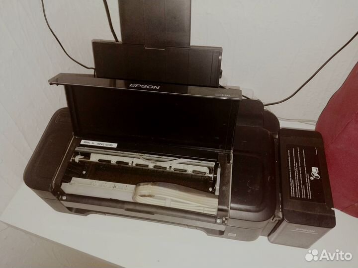 Принтер струйный epson l312 снпч