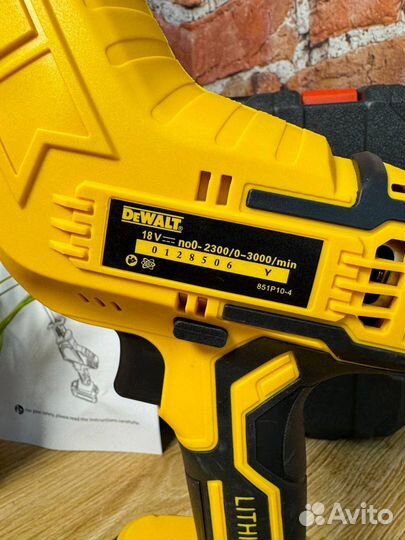 Сабельная пила аккумуляторная dewalt