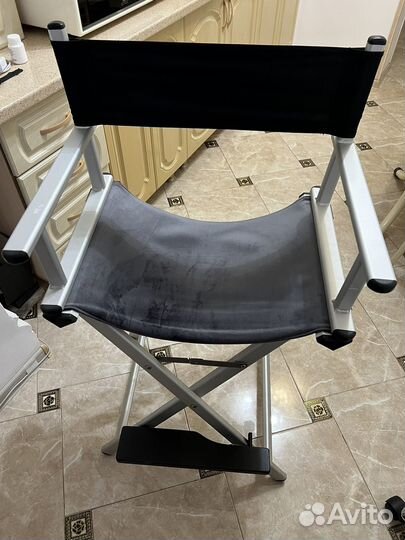 Стул визажиста складной