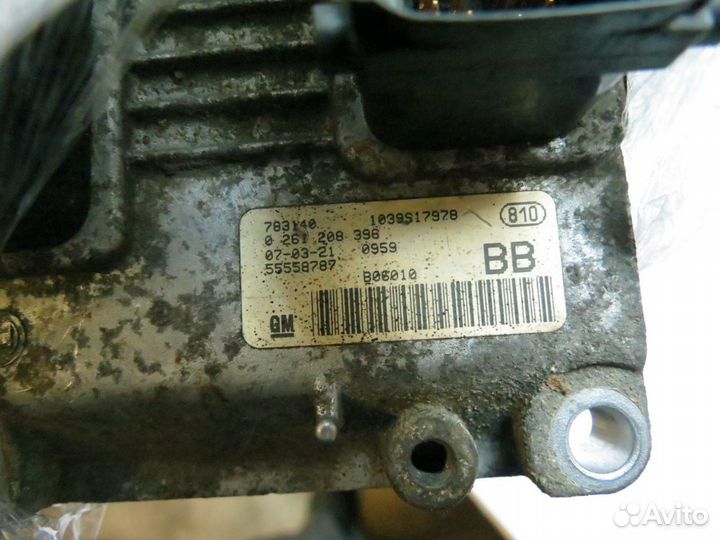 Блок управления двигателя Opel Astra H Астра