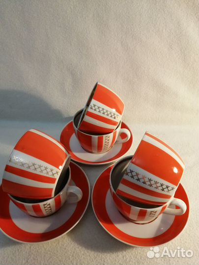 Чайные пары песочное СССР (1952-1976)