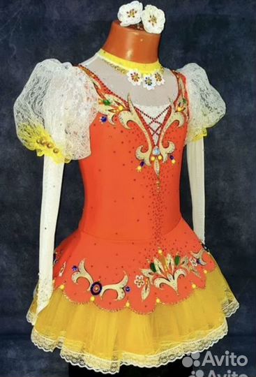 Платье для выступлений фигурное катание 122