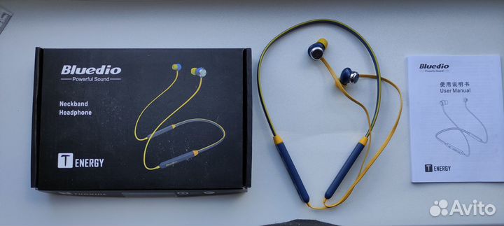 Bluedio-TEnergy спортивные беспроводные наушники