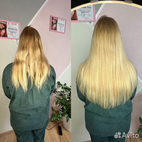 Наращивание волос