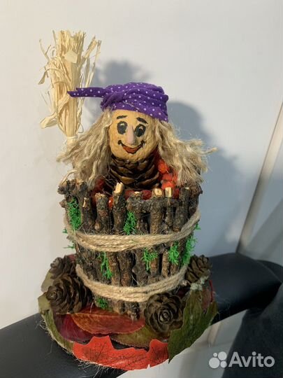 Осенняя поделка из природных материалов