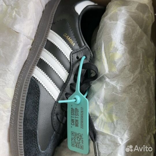 Оригинал Adidas samba OG black женские