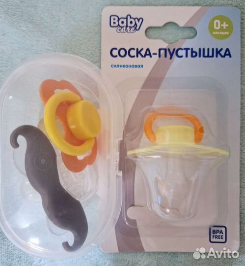 Пустышка соска усы