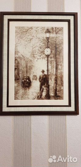 Картины: вышивка крестом, ручная работа