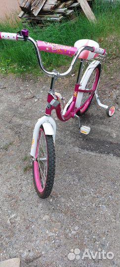 Велосипед детский 18 дюймов для девочки