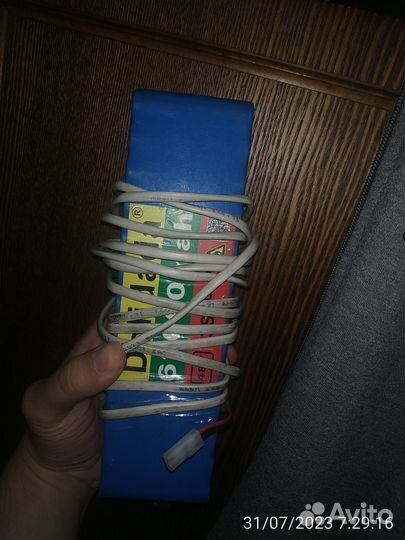 Доп аккумулятор 13s3p 54,6в 2кг веса+зу бу