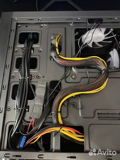 Корпус Aerocool bolt mini+3rgb+ блок питания