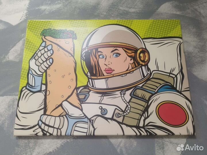 Картина с шаурмой