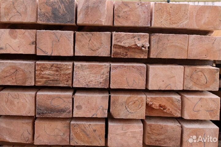 Брус из сосны для дома