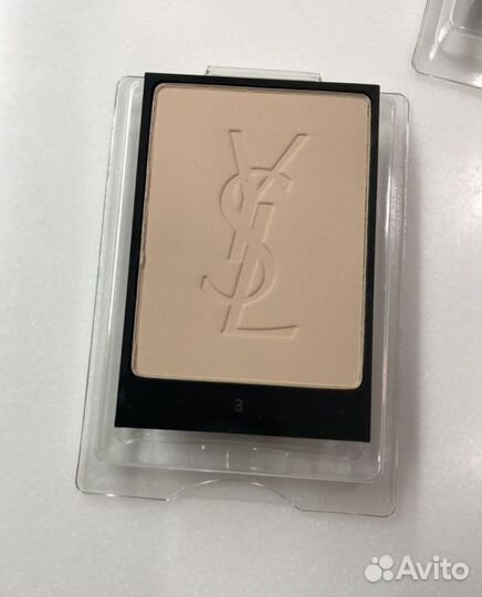 YSL пудра YSL poudre All hours + румяна YSL