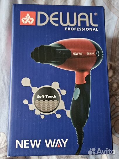 Фен дорожный Dewal 03-5512 1000w