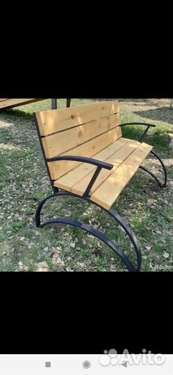 Скамья садовая